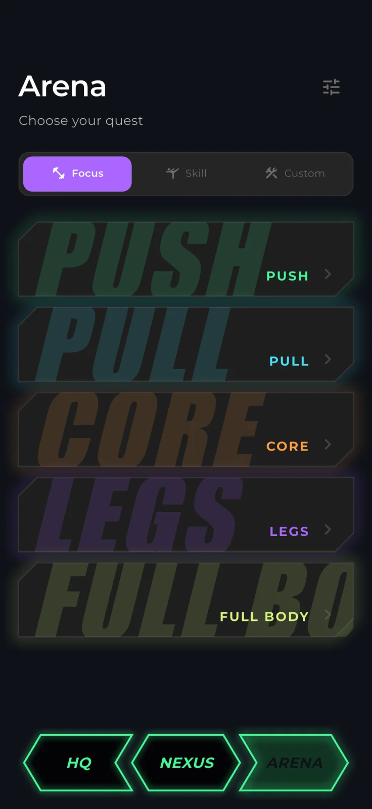 Calisthenics Workout List